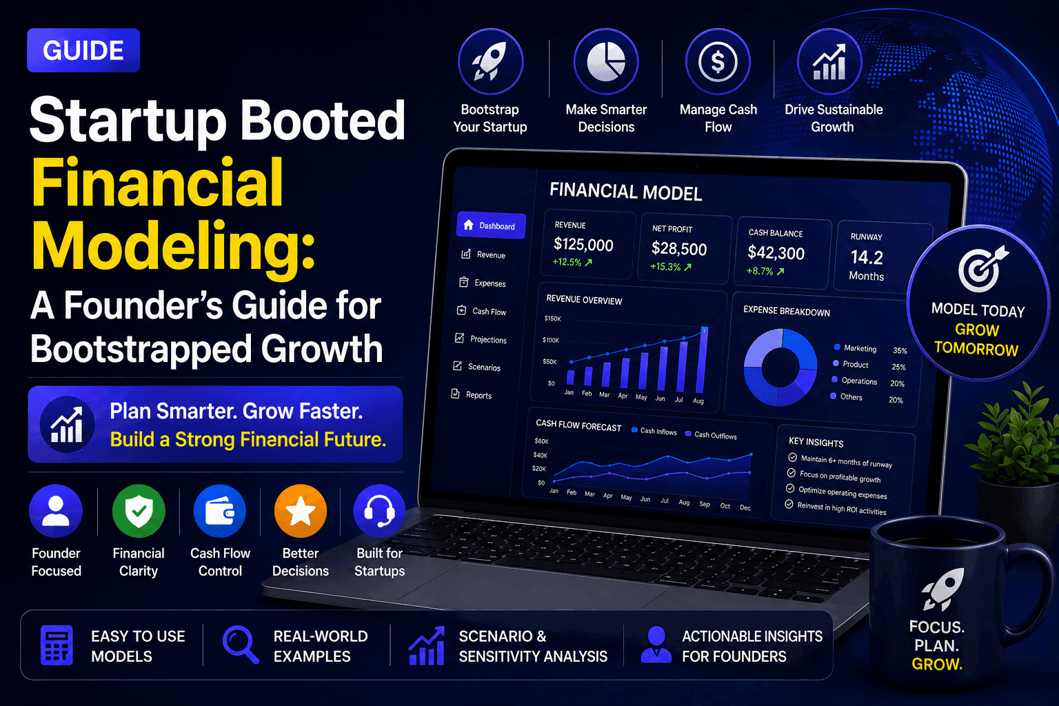 Startup Booted Financial Modeling A Founder's Guide for Bootstrapped Growth