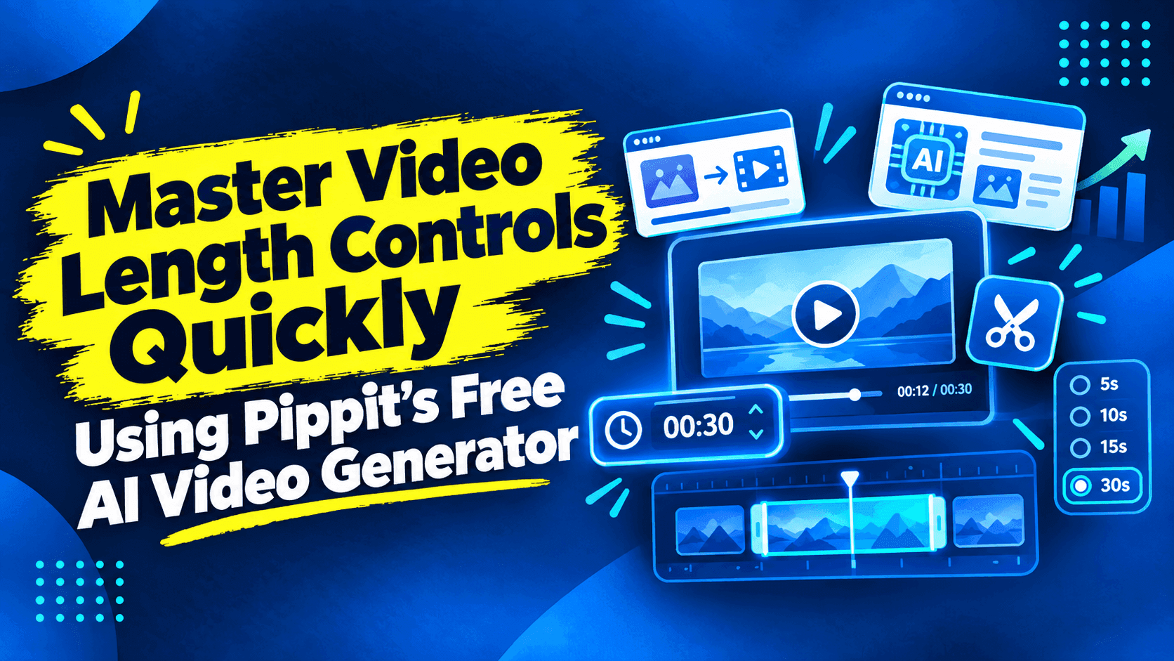 Master Video Length Controls Quickly Using Pippit’s Free AI Video Generator
